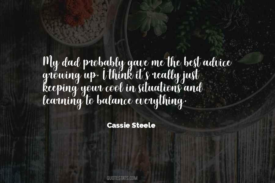 Cassie Steele Quotes #418290