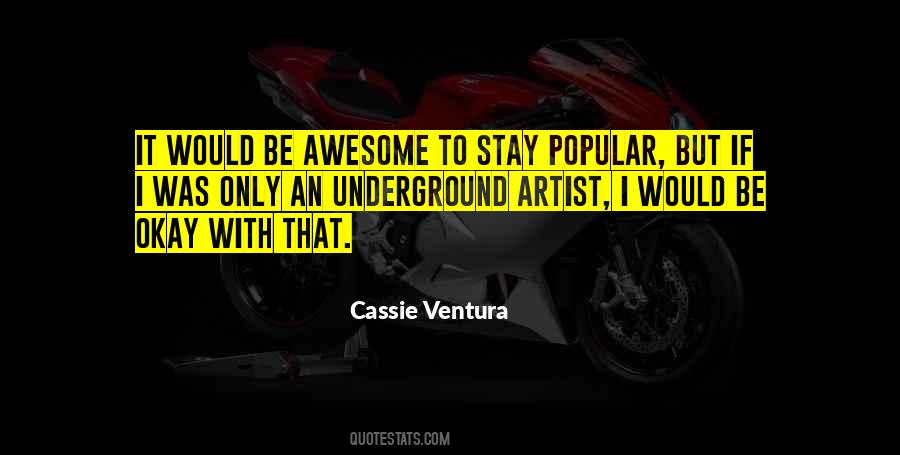 Cassie Ventura Quotes #1062720