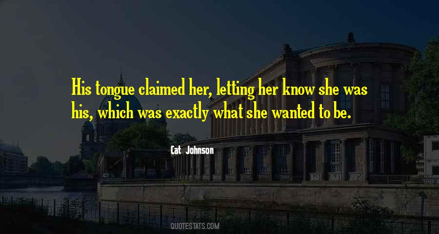 Cat Johnson Quotes #742434