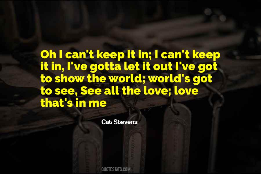 Cat Stevens Quotes #165197