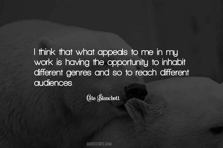 Cate Blanchett Quotes #1462613