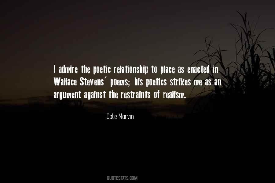 Cate Marvin Quotes #546988