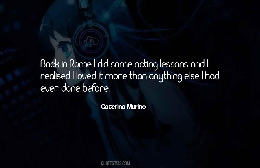 Caterina Murino Quotes #1031277