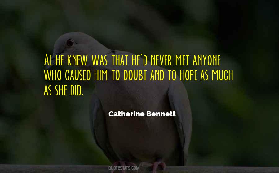 Catherine Bennett Quotes #260333