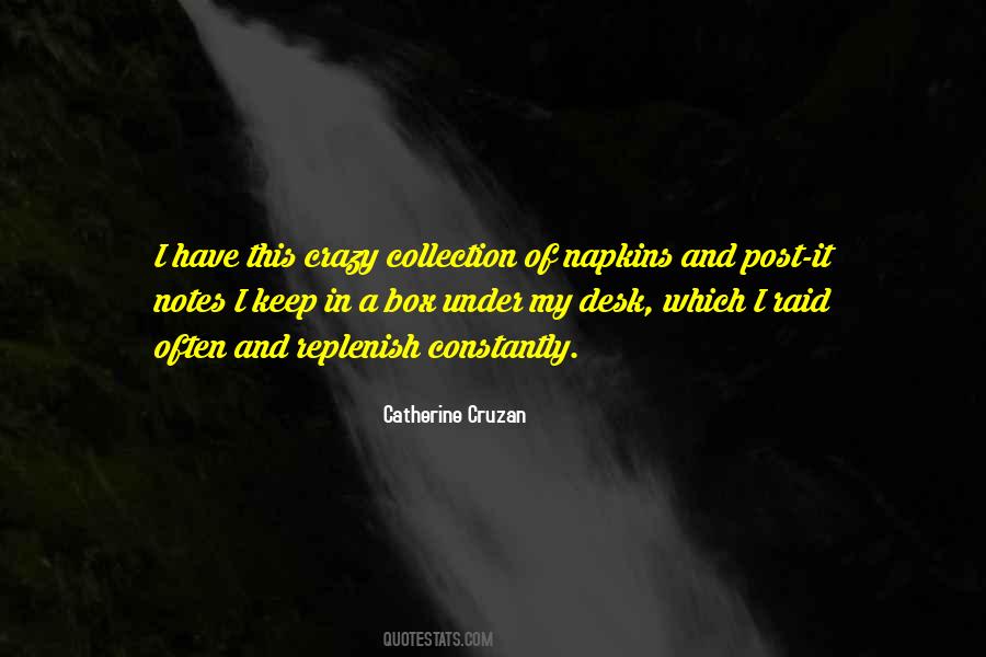 Catherine Cruzan Quotes #115340