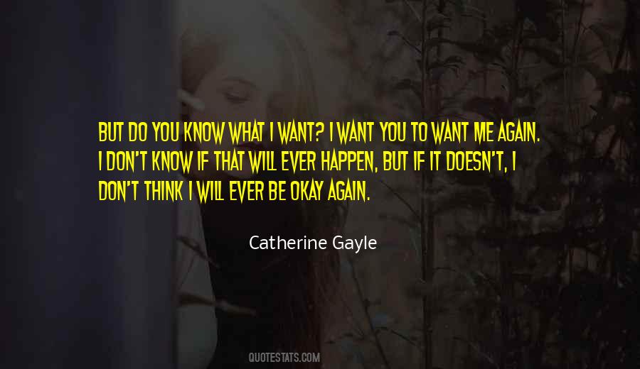 Catherine Gayle Quotes #213671