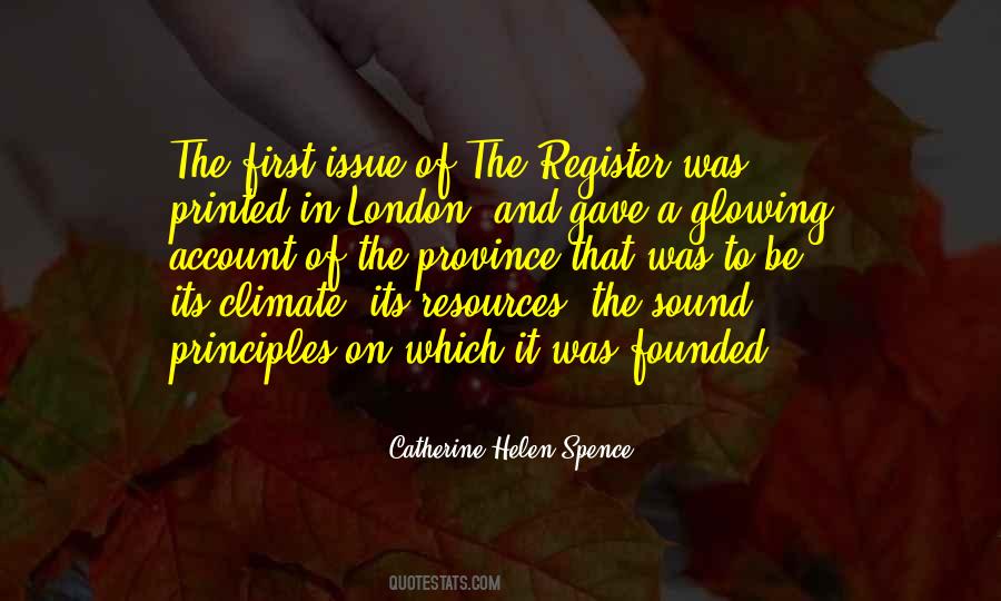 Catherine Helen Spence Quotes #275854
