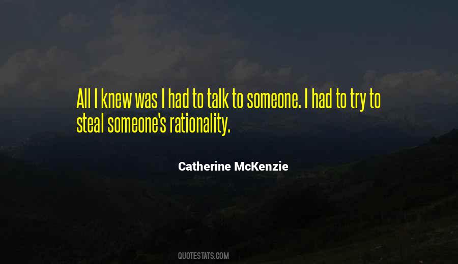 Catherine McKenzie Quotes #273662