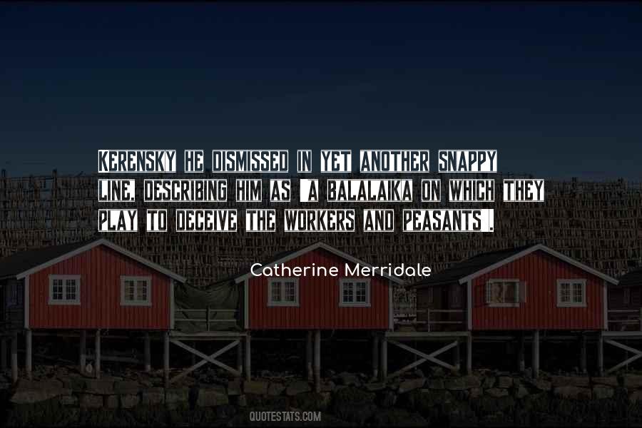Catherine Merridale Quotes #1219185