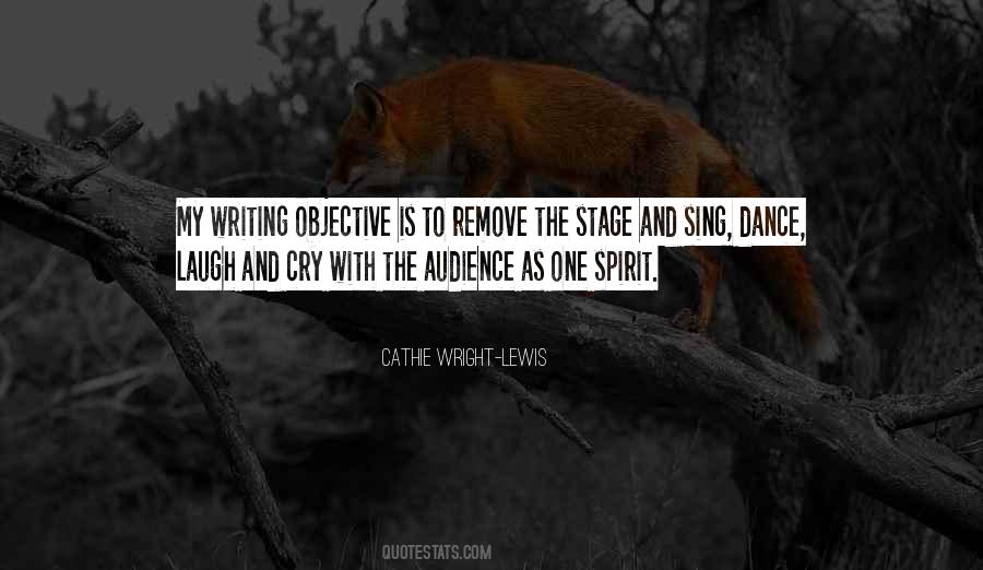 Cathie Wright-Lewis Quotes #1057028