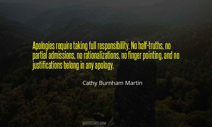 Cathy Burnham Martin Quotes #871486