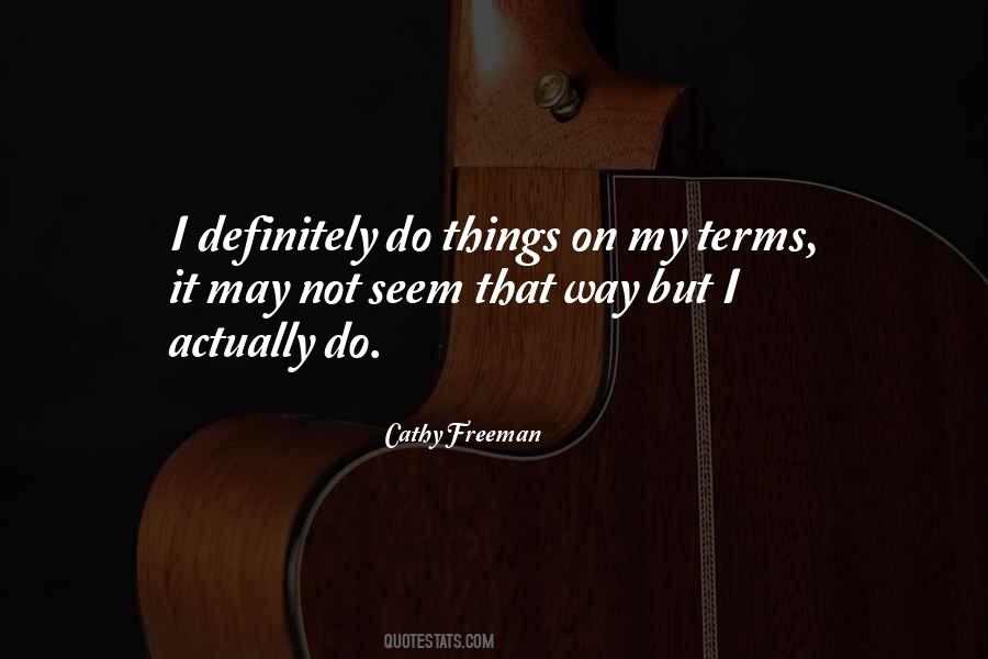 Cathy Freeman Quotes #174308