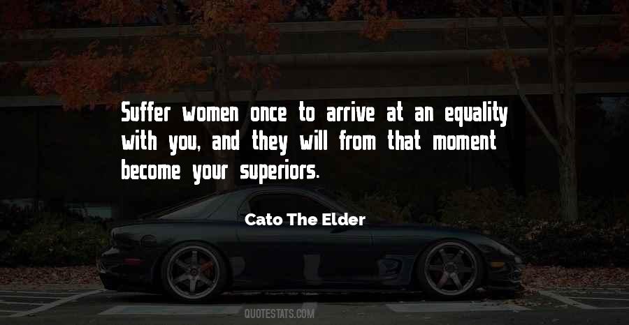 Cato The Elder Quotes #76531