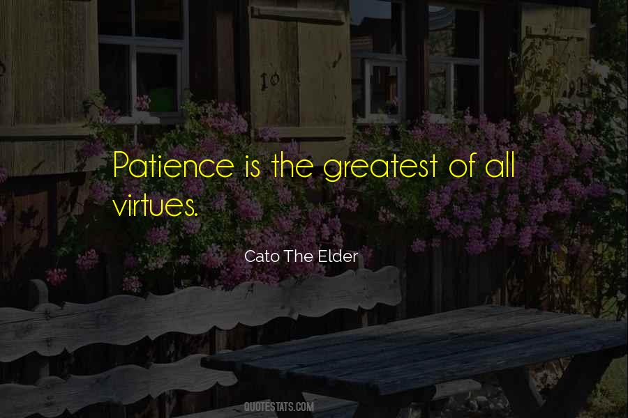 Cato The Elder Quotes #995832