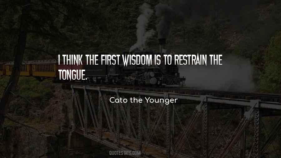 Cato The Younger Quotes #898292