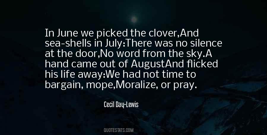 Cecil Day-Lewis Quotes #794356