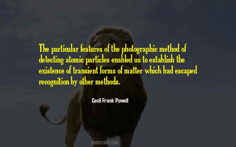 Cecil Frank Powell Quotes #146203