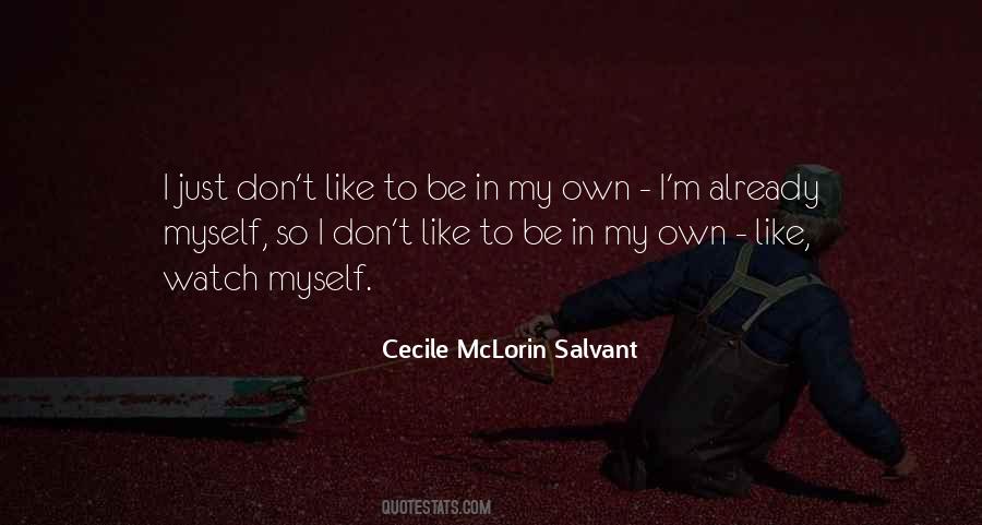 Cecile McLorin Salvant Quotes #1092517