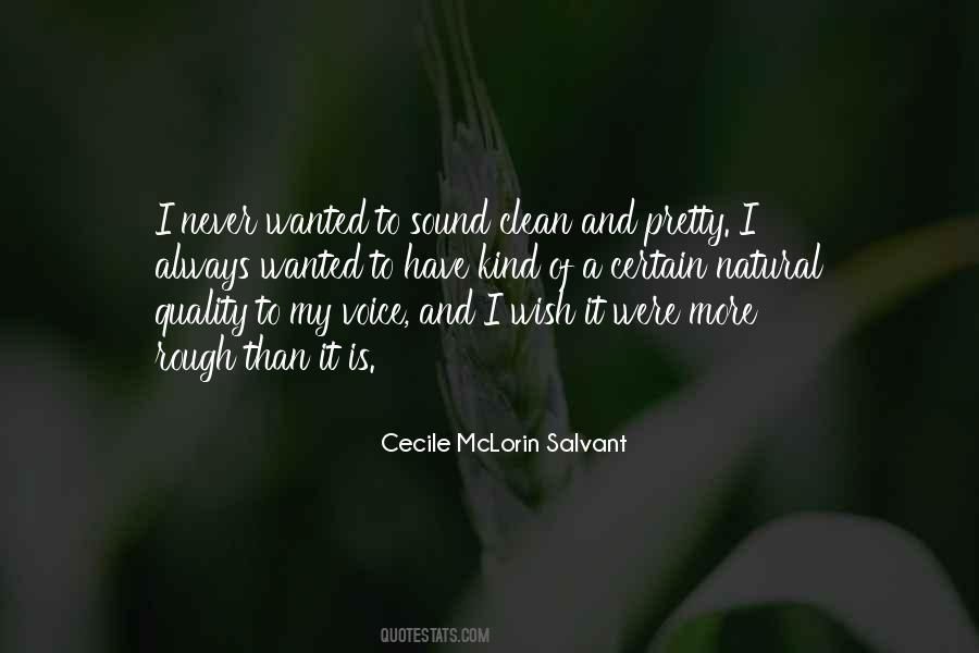 Cecile McLorin Salvant Quotes #11207