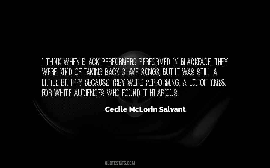 Cecile McLorin Salvant Quotes #1848509