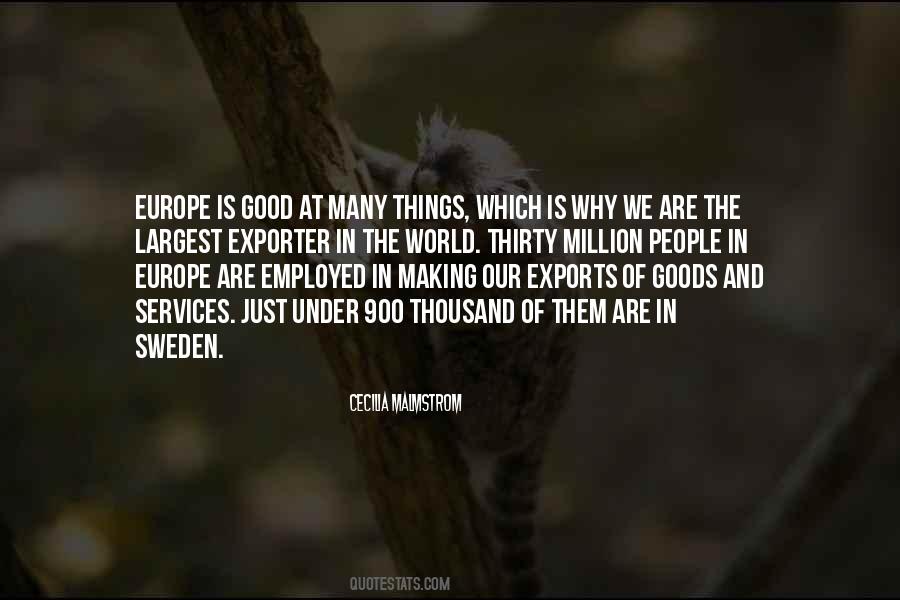 Cecilia Malmstrom Quotes #76457