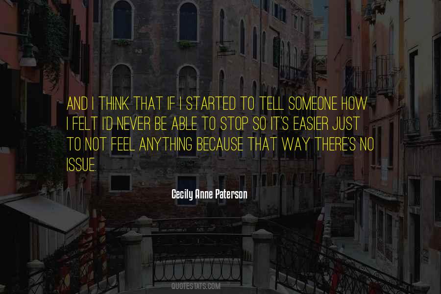 Cecily Anne Paterson Quotes #440931
