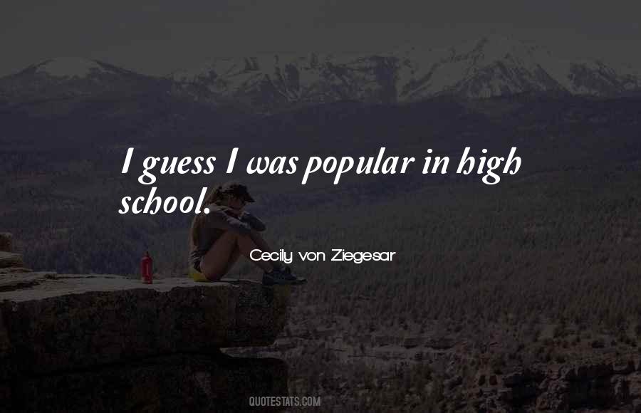 Cecily Von Ziegesar Quotes #1384583