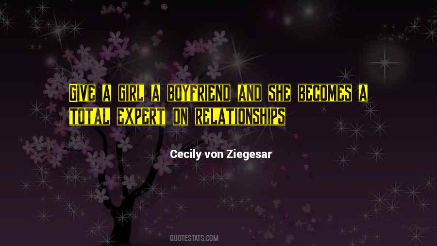 Cecily Von Ziegesar Quotes #1636508