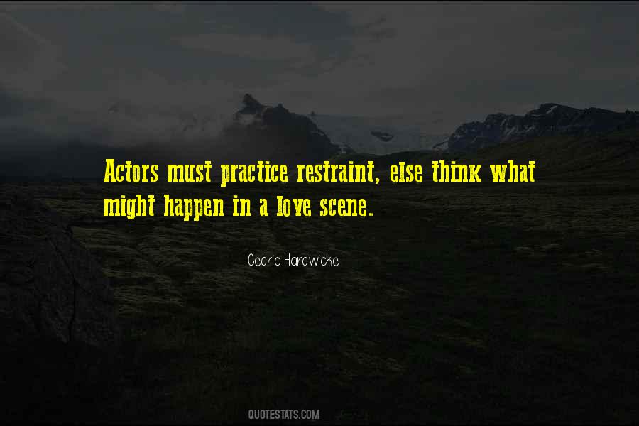 Cedric Hardwicke Quotes #1127171