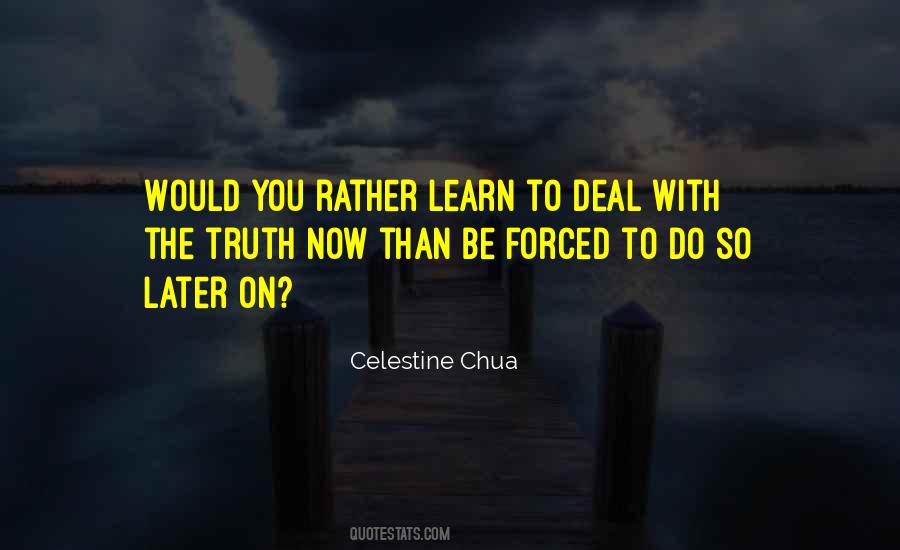 Celestine Chua Quotes #389044 Celestine Chua Quotes #389044