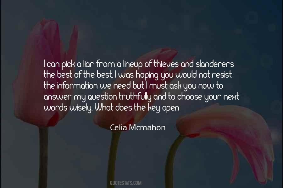 Celia Mcmahon Quotes #59878