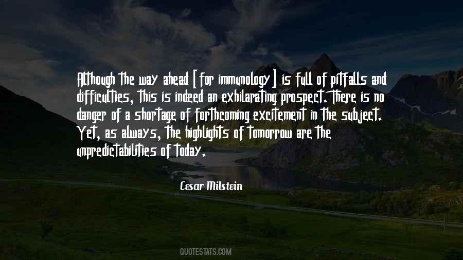 Cesar Milstein Quotes #1449646