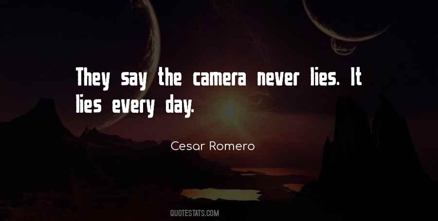 Cesar Romero Quotes #1867166