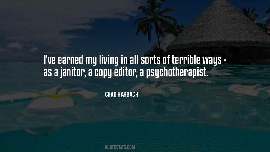 Chad Harbach Quotes #1174431
