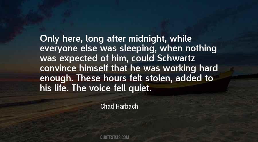 Chad Harbach Quotes #1538763