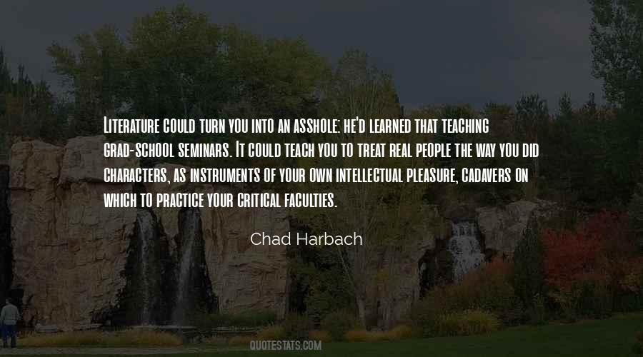 Chad Harbach Quotes #229051