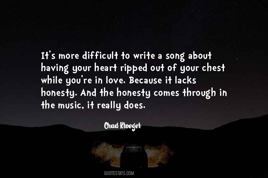 Chad Kroeger Quotes #826434