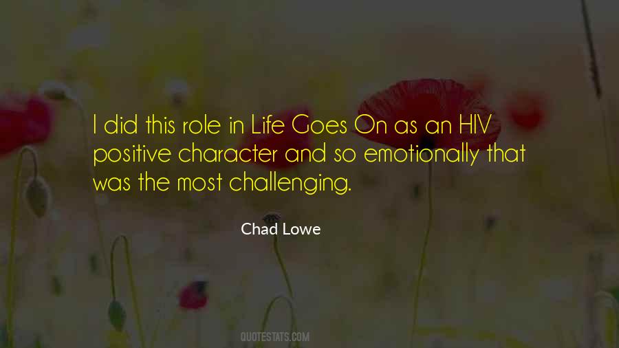 Chad Lowe Quotes #548372
