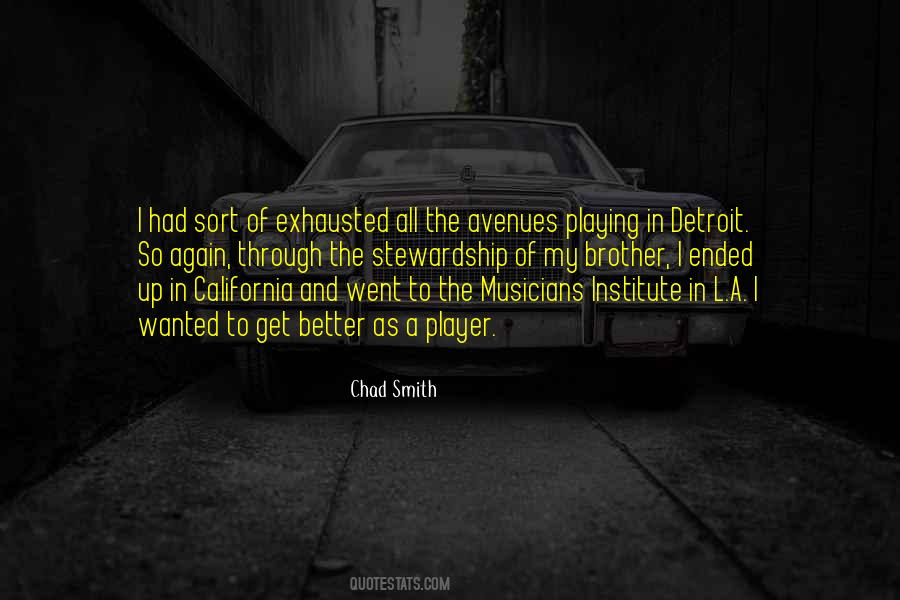 Chad Smith Quotes #496516