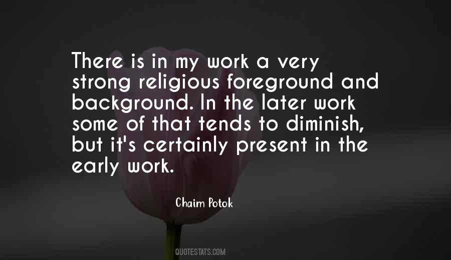 Chaim Potok Quotes #1030203