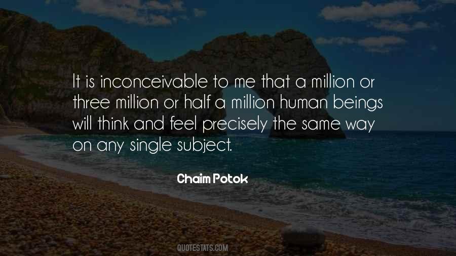 Chaim Potok Quotes #1258875