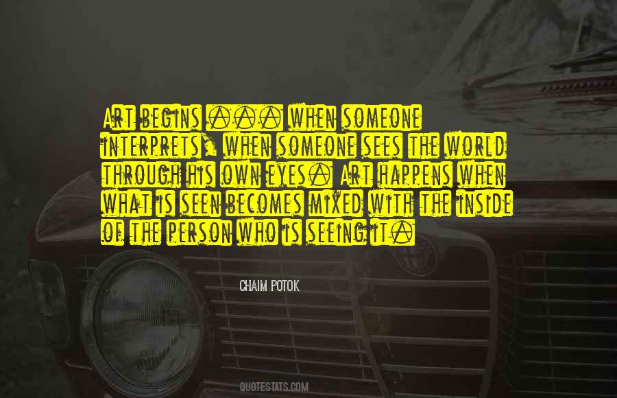 Chaim Potok Quotes #1478094