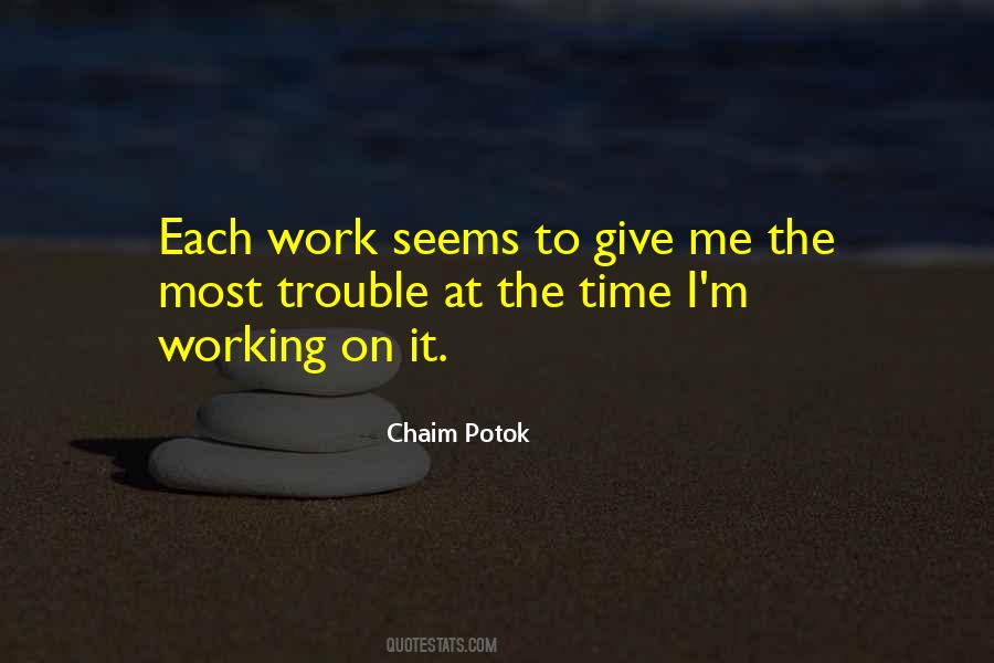 Chaim Potok Quotes #478340