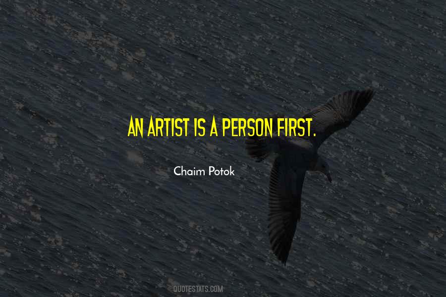 Chaim Potok Quotes #717528