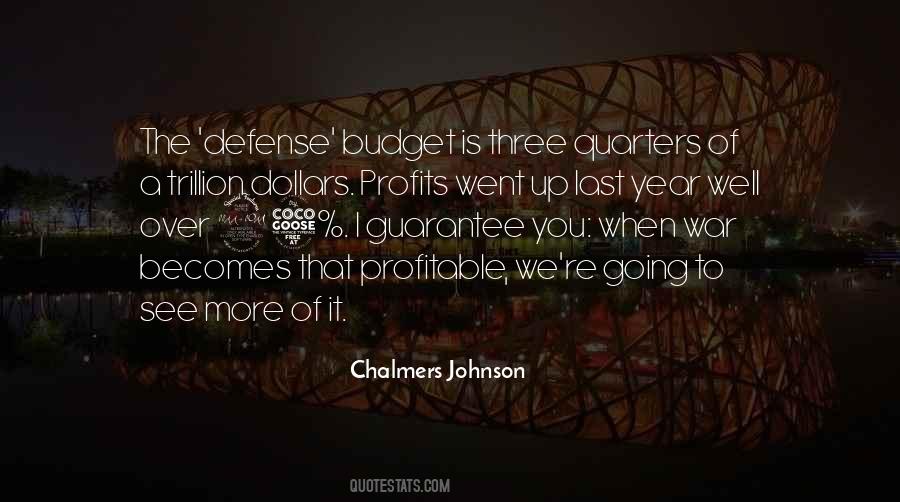 Chalmers Johnson Quotes #1825313
