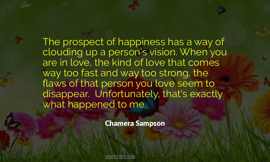 Chamera Sampson Quotes #1431815