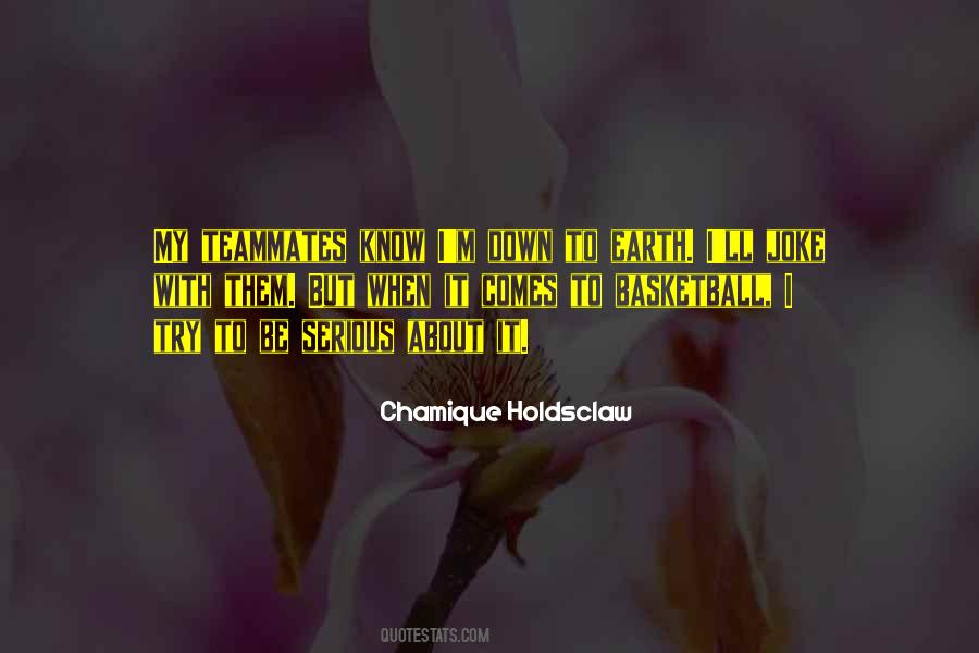 Chamique Holdsclaw Quotes #1061999