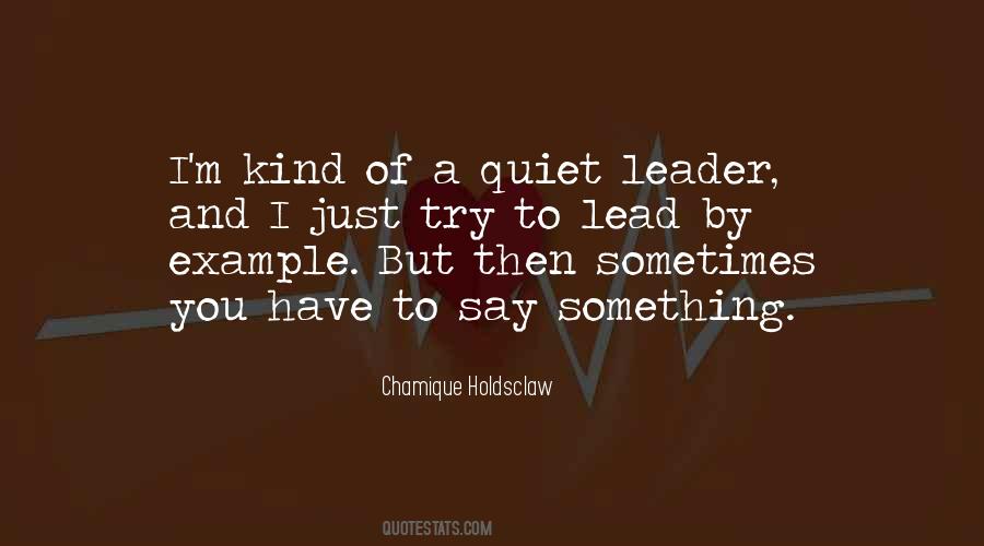 Chamique Holdsclaw Quotes #19202