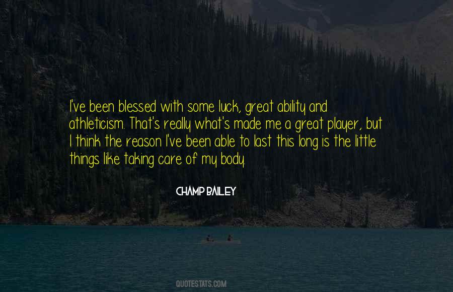 Champ Bailey Quotes #985889