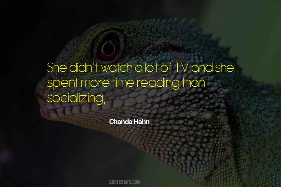 Chanda Hahn Quotes #1675508